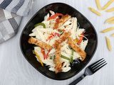 Crispy Chicken Pasta