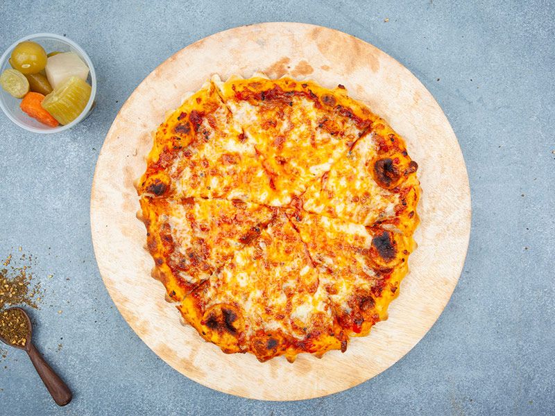 Meat Shawerma Pizza