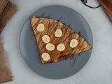 Chocolate and Banana Crepe