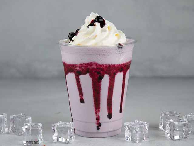Blueberry Milkshake