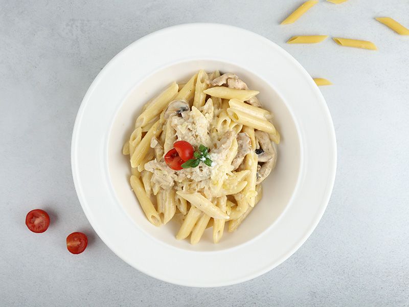 Cabonara Penne Pasta