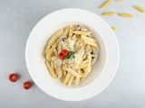 Cabonara Penne Pasta