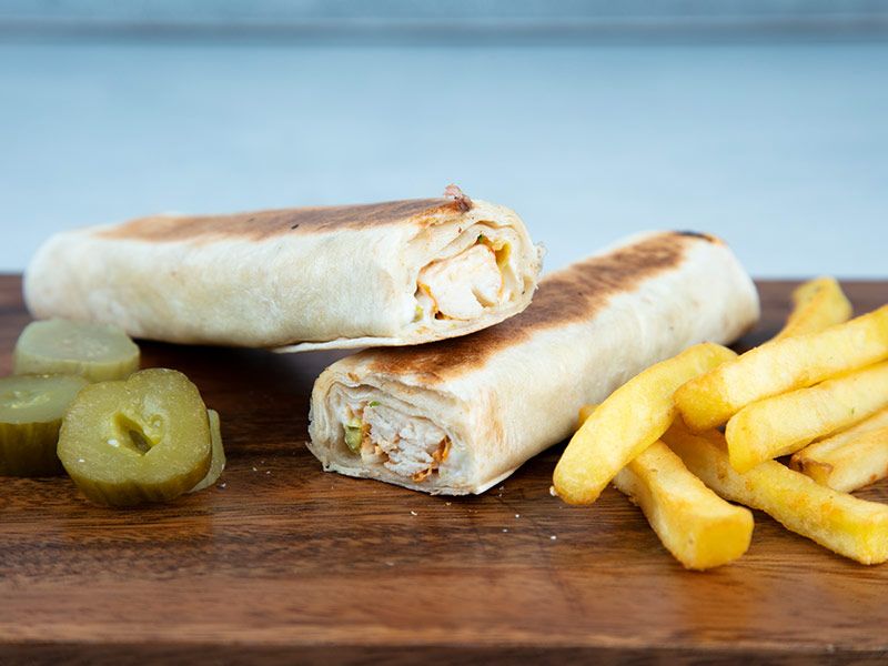 Chicken Shawerma Lebanese Sandwich