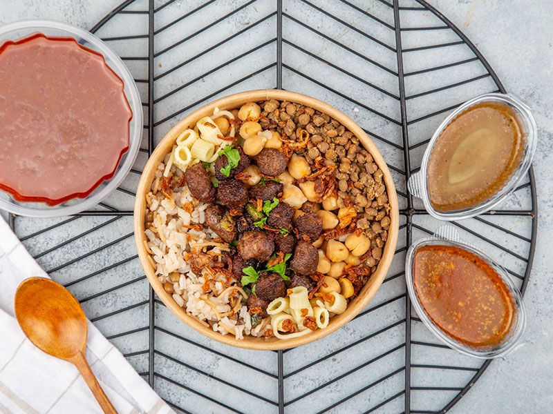 Sausage Koshari