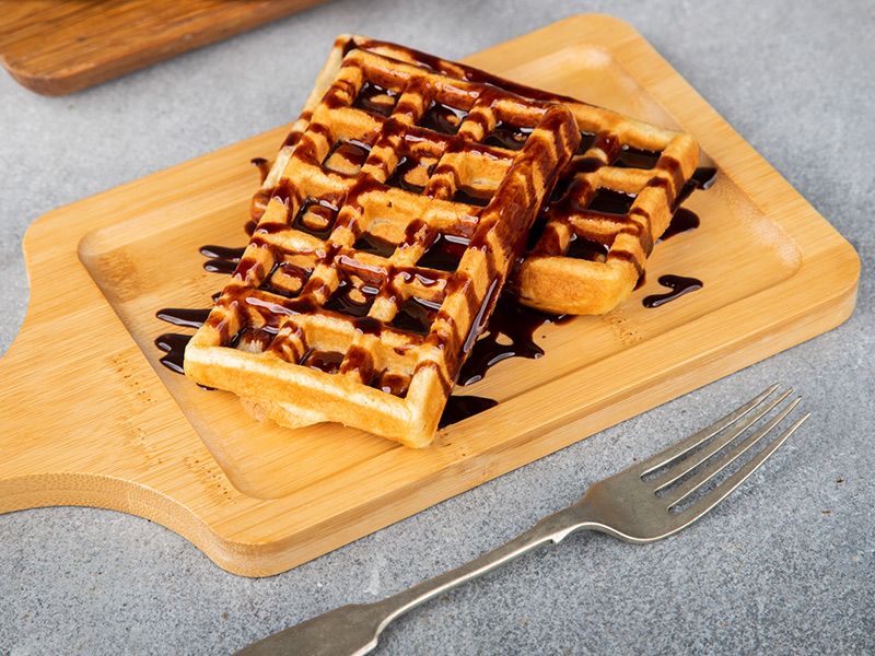 Mix Nutella Chocolate Waffle