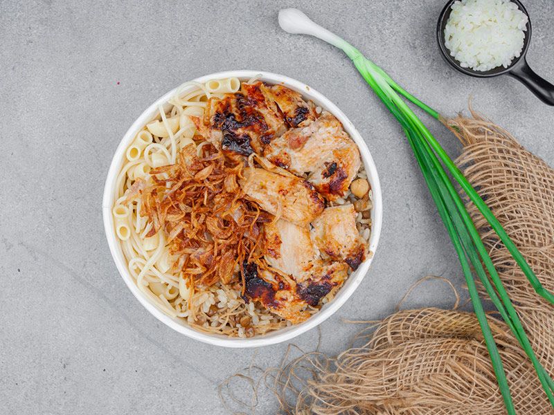 Koshary With Chicken