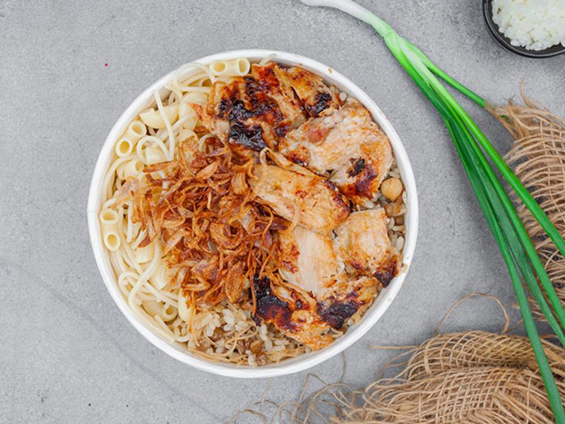 Koshari Chicken Shawarma