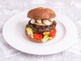 No Fat Burger Sandwich