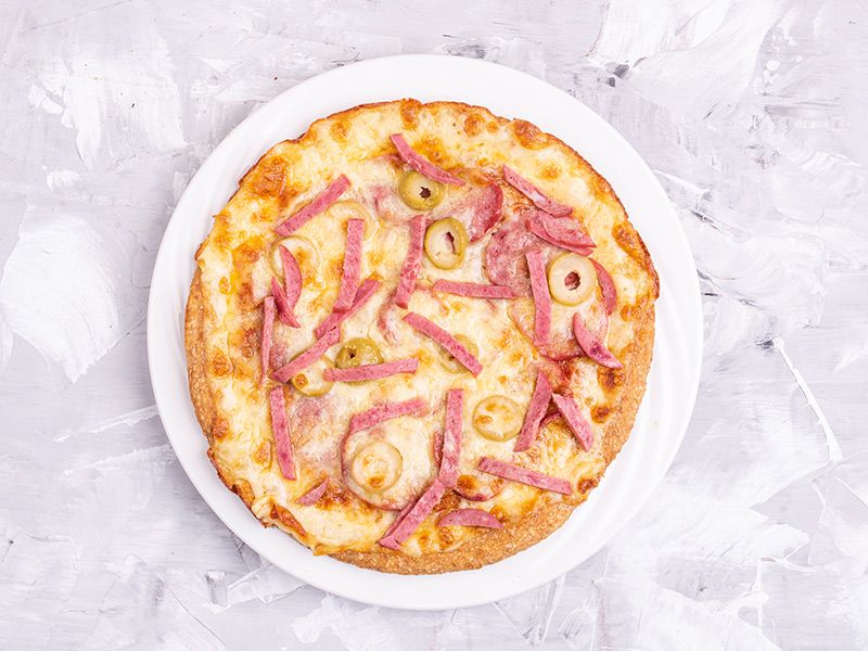 Pepperoni Healthy Pizza