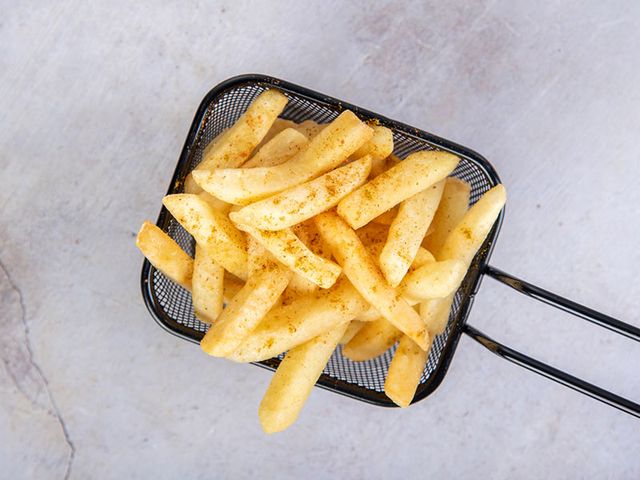 French Fries With Cheese Packet