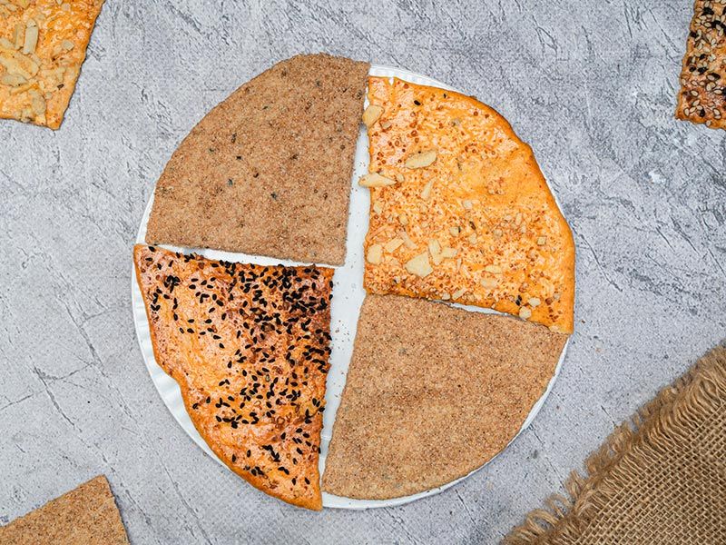 Brown Fino Bread With Oats - Piece