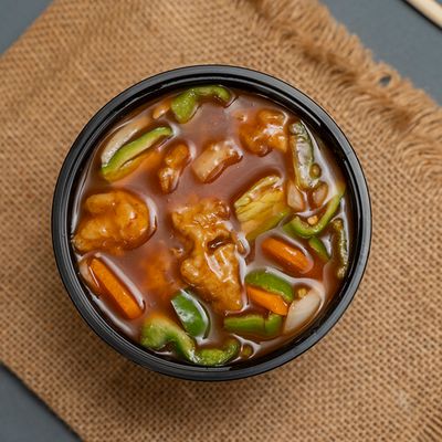 Sweet and sour chicken dish