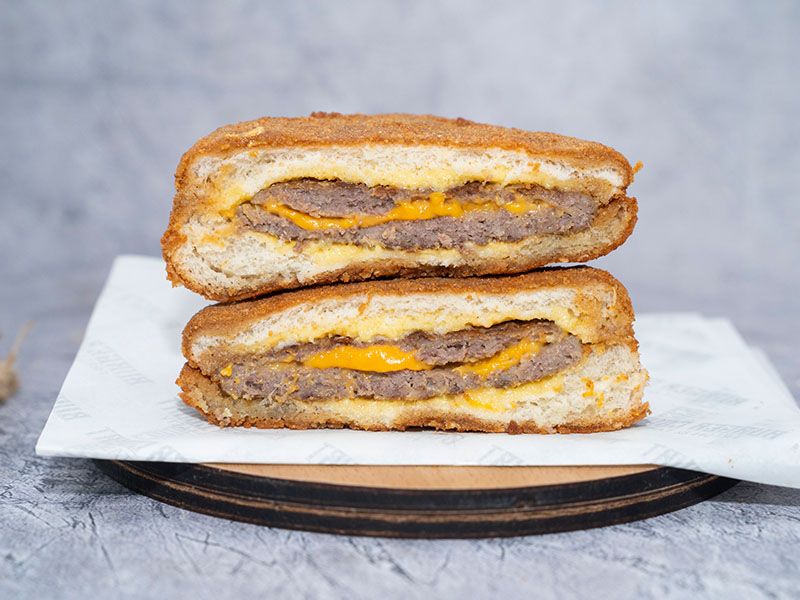 Fried Burger Sandwich