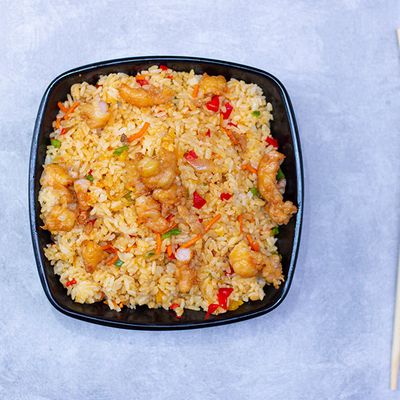 Fried Rice With Shrimps