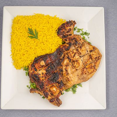 Half Grilled Chicken