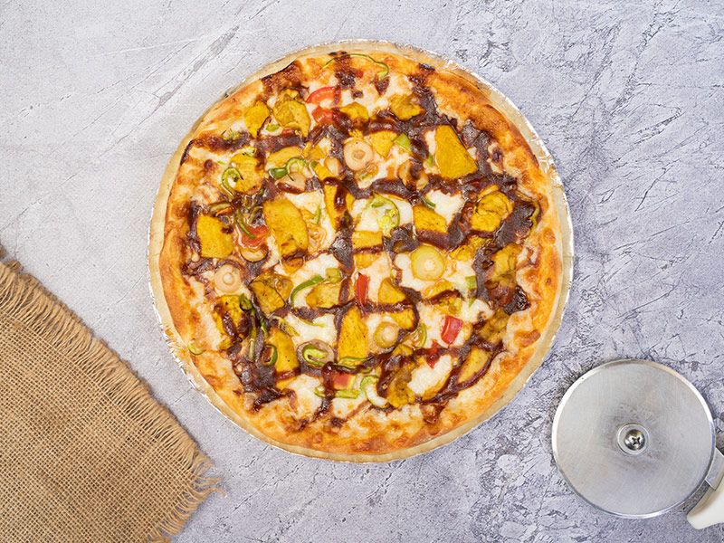 Chicken With Barbecue Sauce Pizza