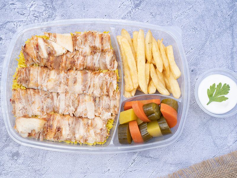 Chicken Shawerma Fatteh