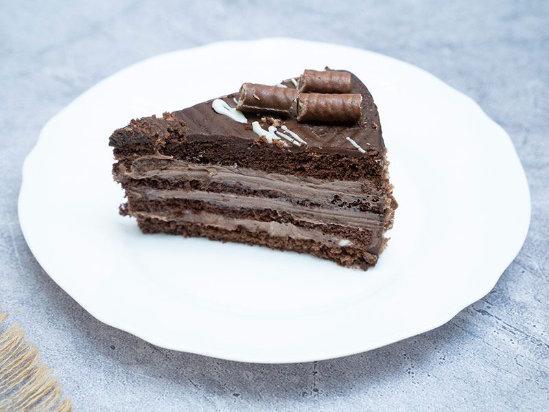 Flutes Chocolate Cake