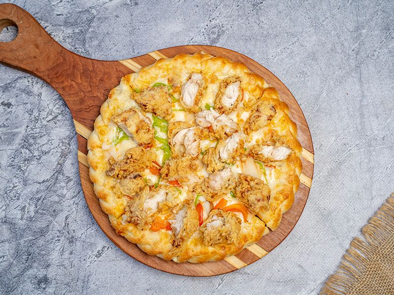 Crispy Chicken Pizza
