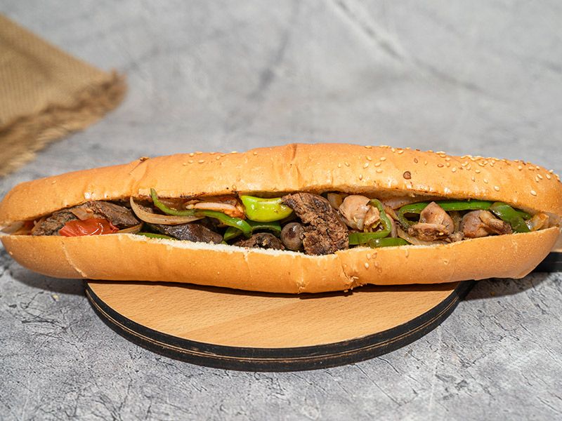 Liver And Giblets Sandwich