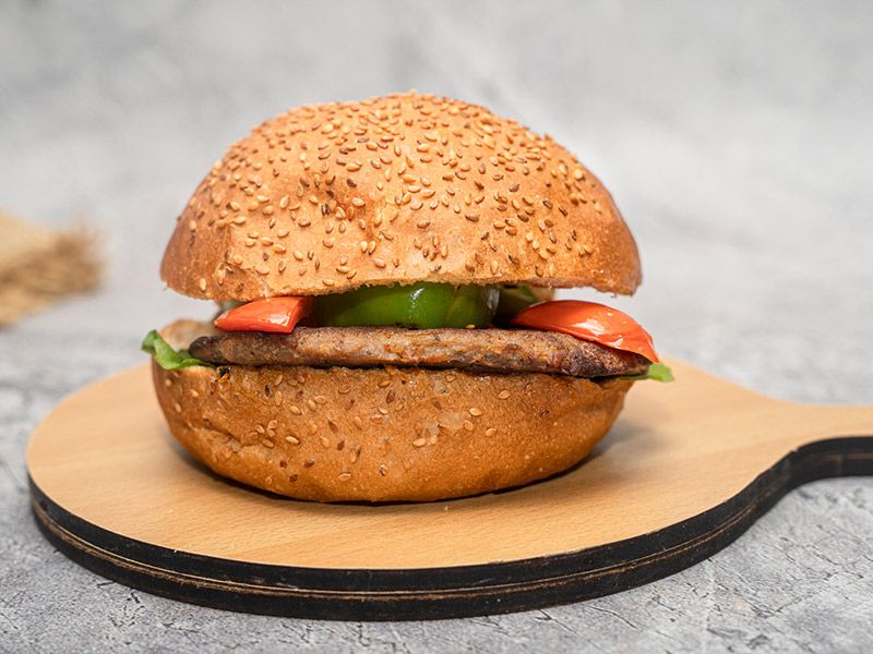 Mixture Burger Sandwich