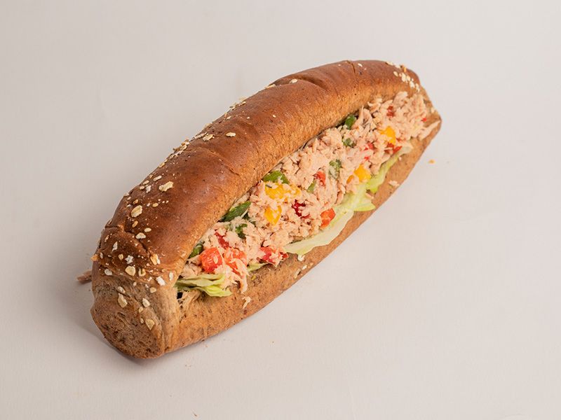 alexandrian Tuna sandwich French bread