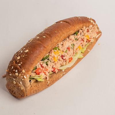 alexandrian Tuna sandwich French bread