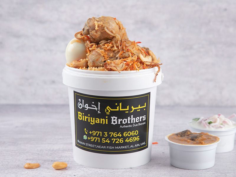 Biriyani Brothers delivery service in UAE Talabat