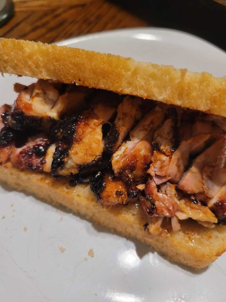 Grilled Chicken BBQ Combo Sandwich
