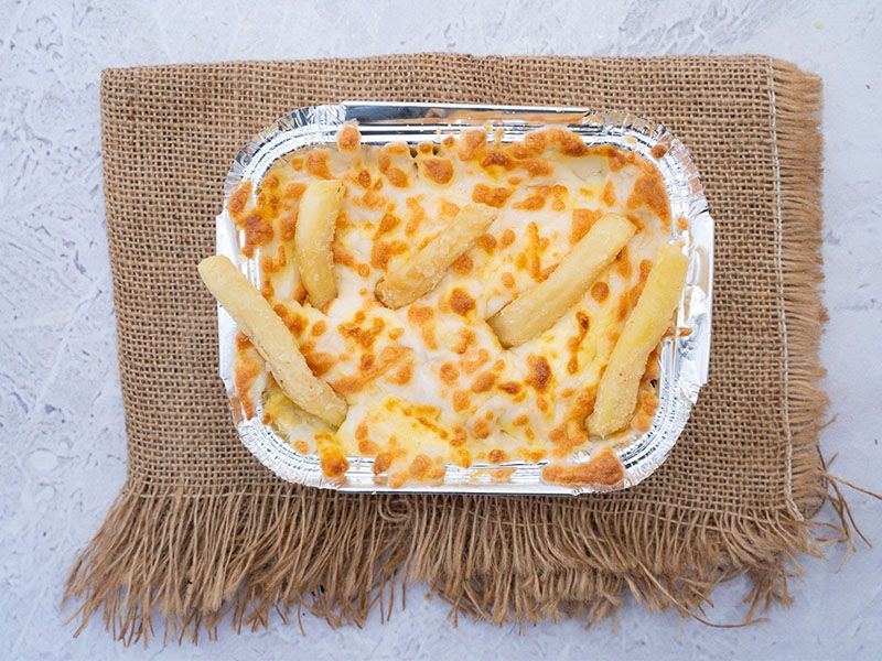 Fries With Mozzarella Cheese