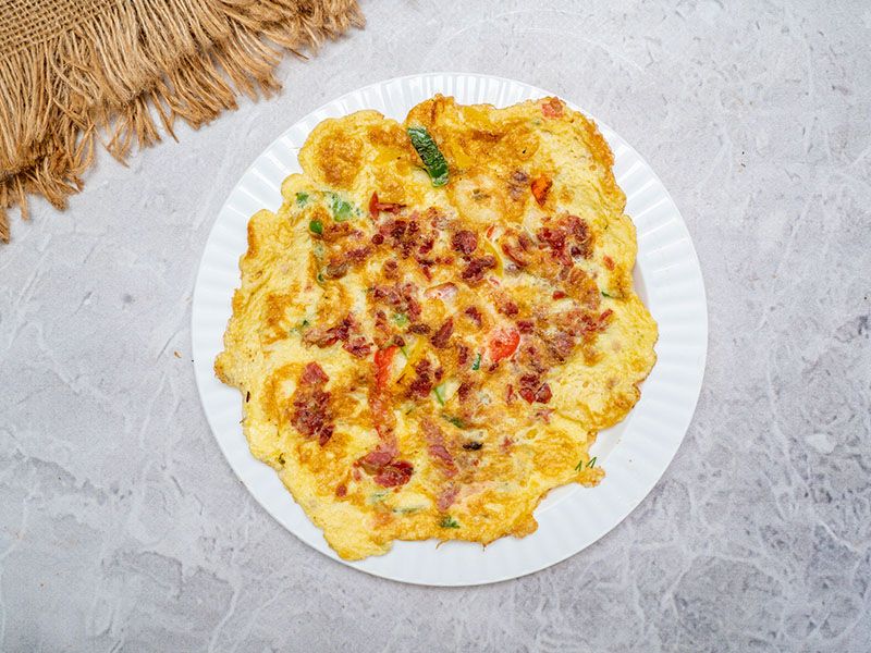 Fried Eggs With Basterma