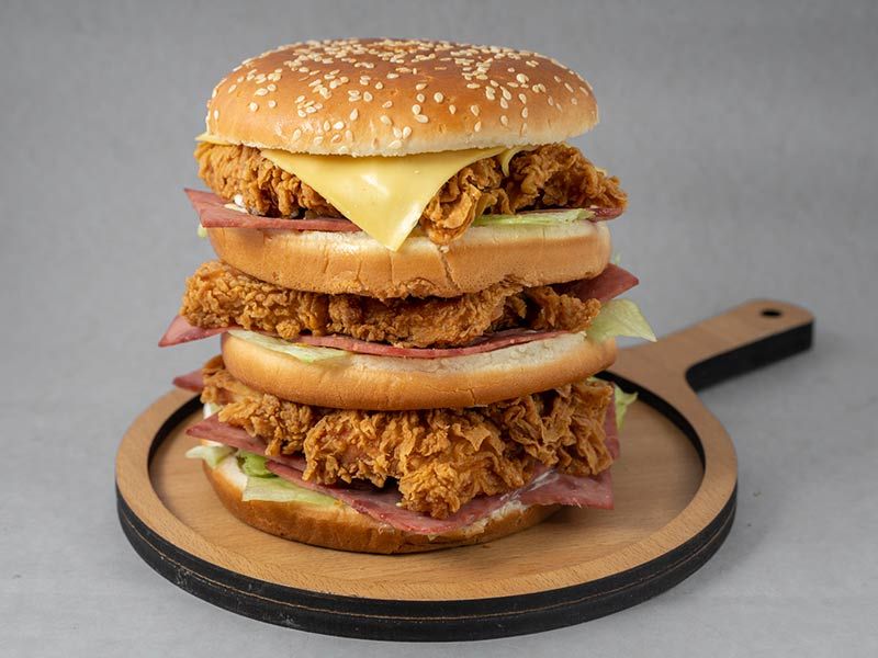 Chicken Tower Sandwich