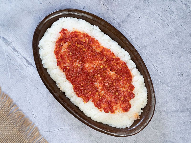 Plain Fatta with Vinegar and Garlic