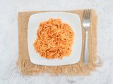 Spaghetti Pasta With Sauce