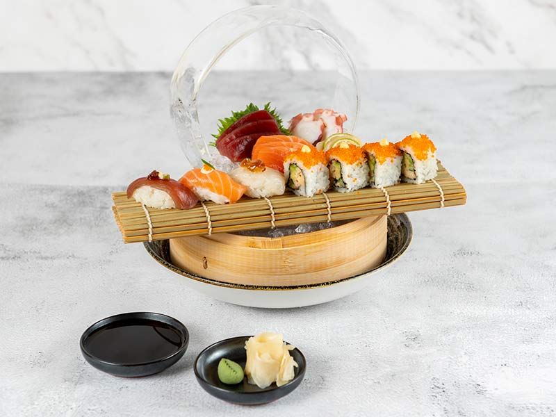 Red Dragon Roll Ura Maki