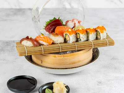 Nigiri Tuna Ebi Sushi