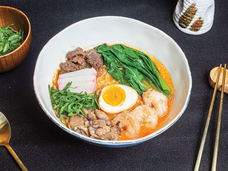 Ramen delivery service in Qatar Talabat