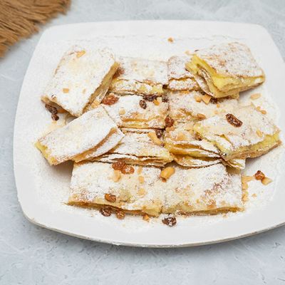 Nuts Custard Pie