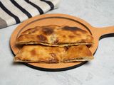 Hawawshi Sandwich With Cheddar Cheese Sauce