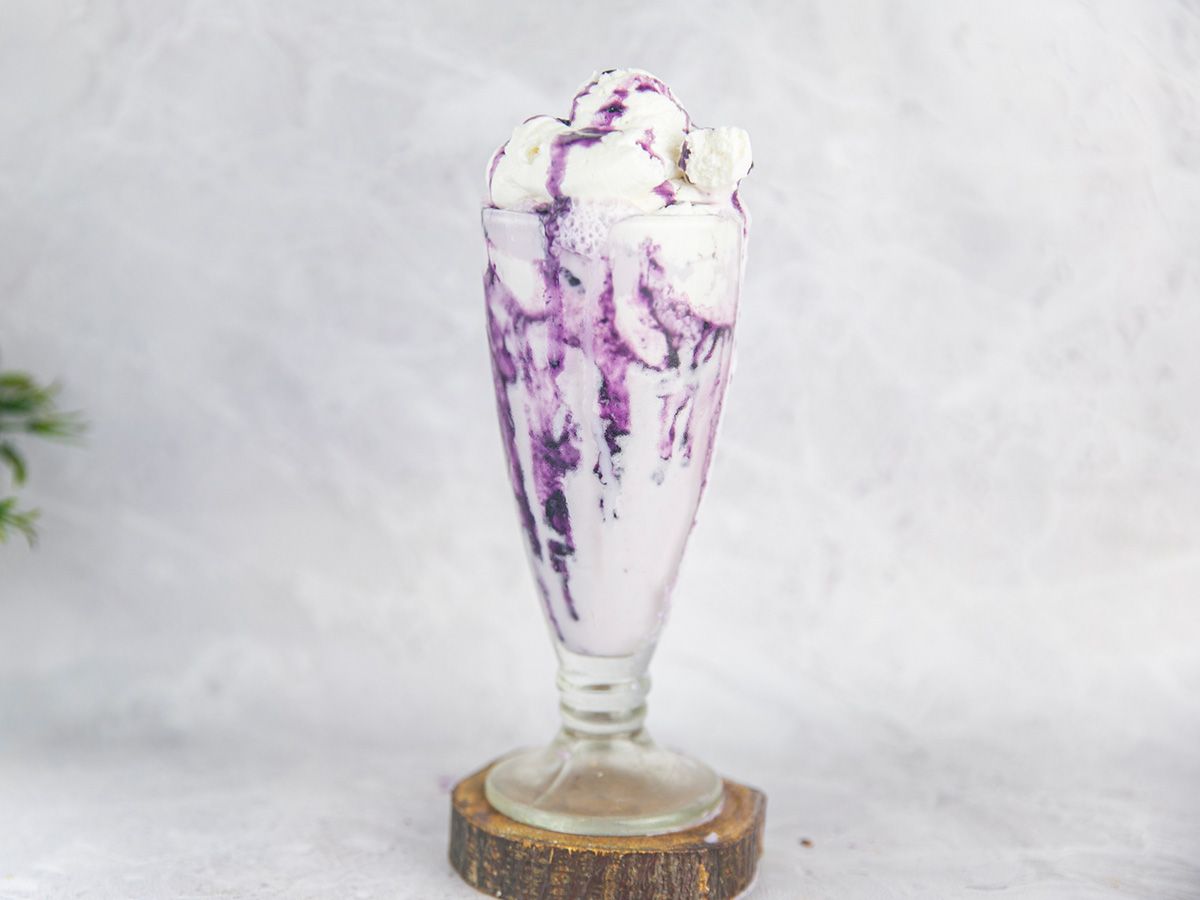 Blueberry Milkshake