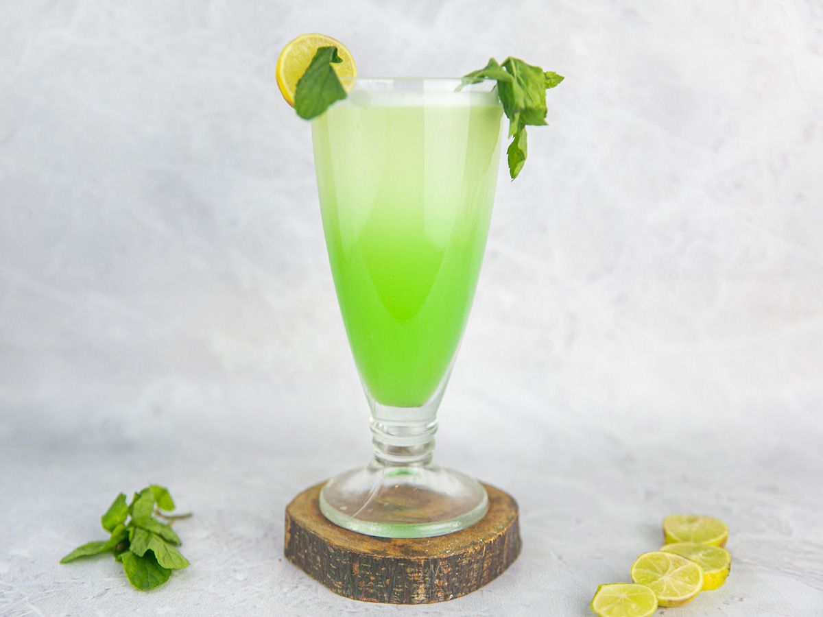 Lemon with Mint Juice