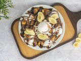 American Waffle Caramel And White Choclate