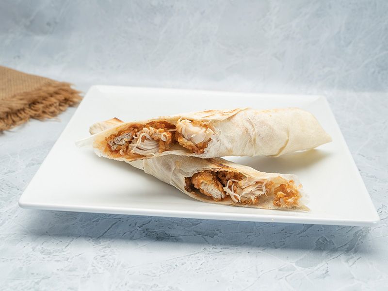 Chicken Strips In Syrian Bread