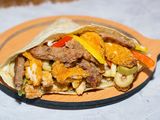 Mix Chicken And Meat Crepe
