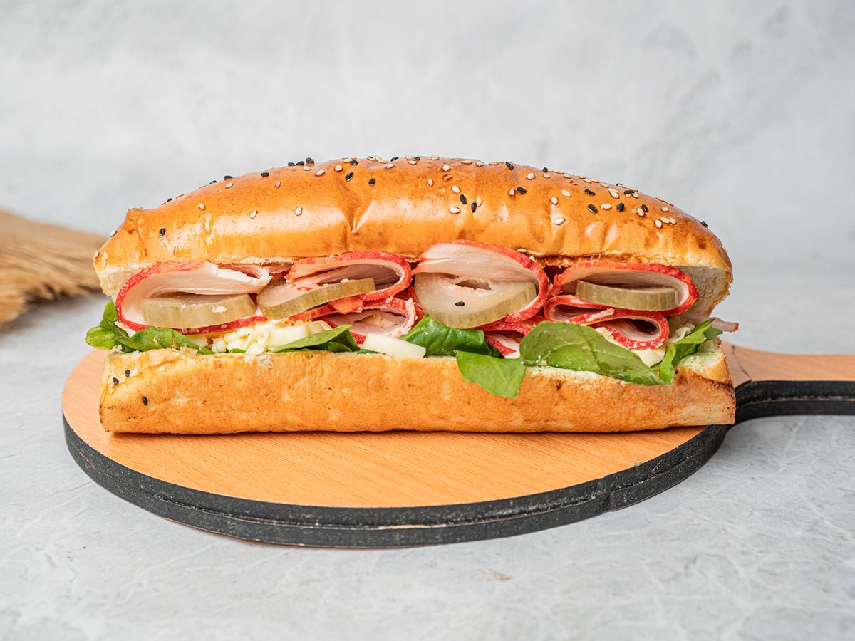 Turkey Lobes Sandwich