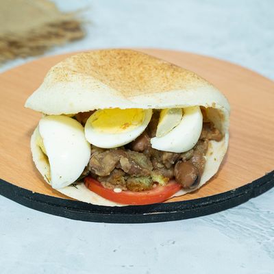 Foul With Egg Sandwich