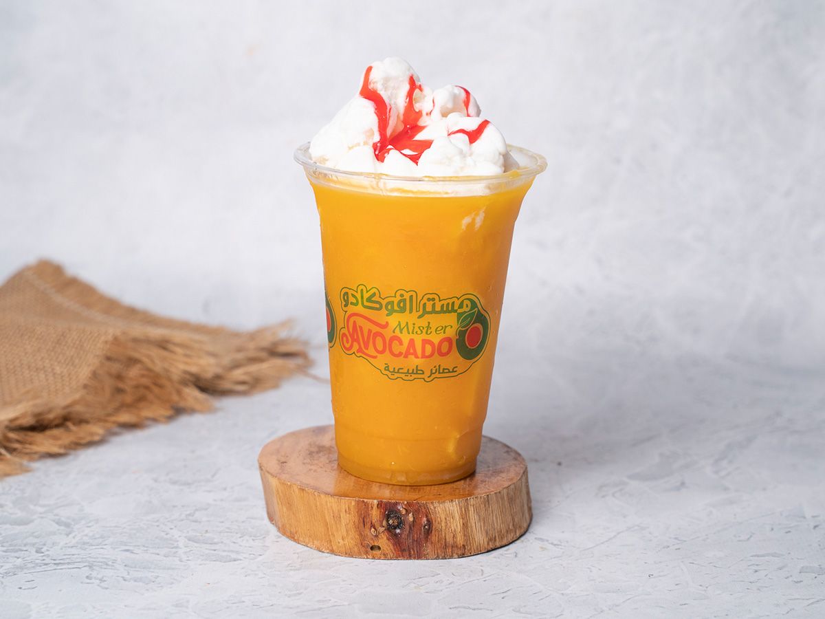 Mango With Ice Cream Juice
