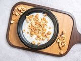 Rice Pudding with Nuts Casserole