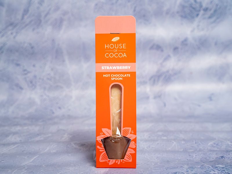 Hot Chocolate Spoon - Strawberry