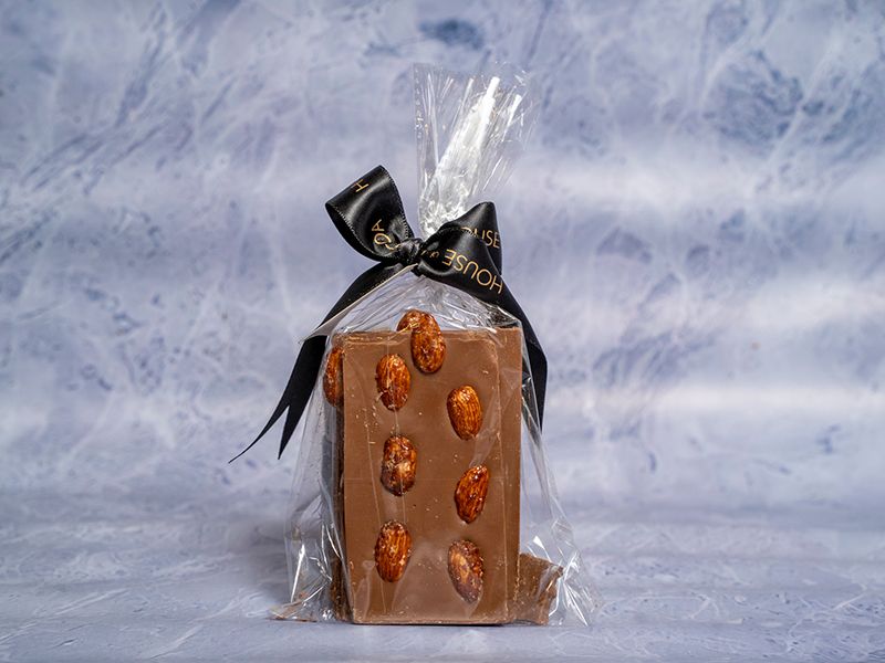 Milk Chocolate Slabs With Almonds